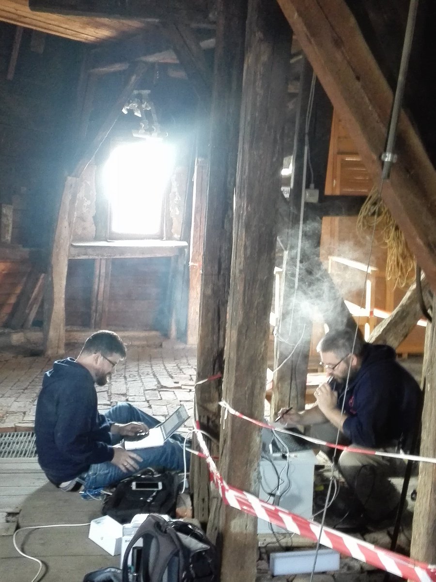 ... und das Netz läuft #Sangerhausen #Kirche