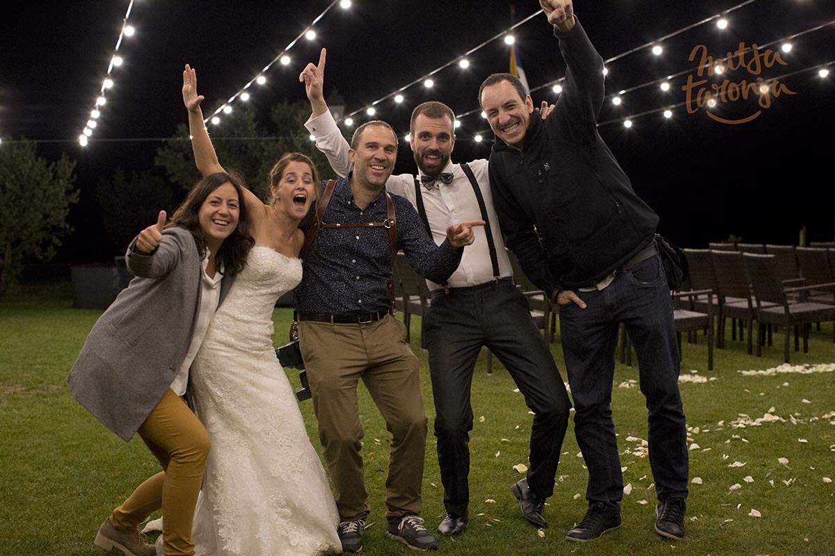 Espectacular el casament de la Rhode Rizque i en Sergi. Pluja, neu i el que calgui!