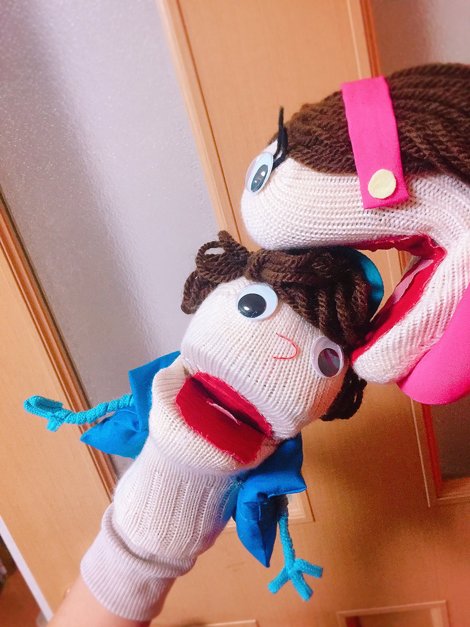 パウラ 靴下オペラの靴下人形できたー 愛情ふんだんに込めて作りましたよー 手前味噌ですが超かわいい 愛しい Dハロ仮装17 Dハロ仮装 グラビティフォールズ 怪奇ゾーングラビティフォールズ Gravityfalls Mabelpines