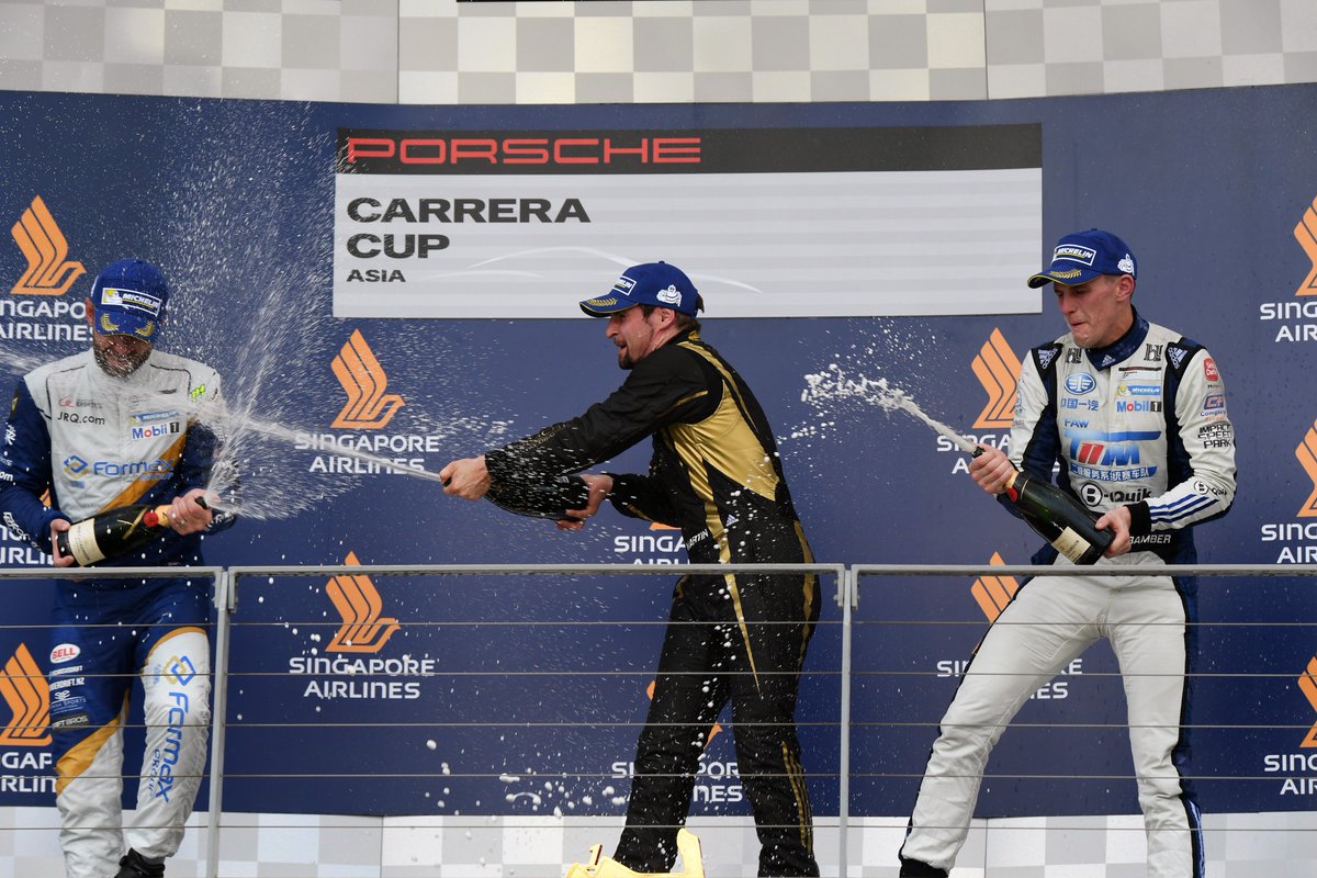 Carrera Cup Asia (@carreracupasia) on Twitter photo #CarreraCupAsiaResults: <a href="/mragginger/">Martin Ragginger</a> crossed the finish first for the second time this wknd claiming a key victory in today’s Rd 10. #CarreraCupAsiaResults: <a href="/mragginger/">Martin Ragginger</a> crossed the finish first for the second time this wknd claiming a key victory in today’s Rd 10.