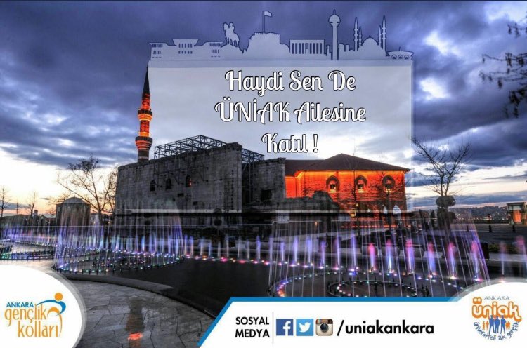 Kampüse hoşgeldin üniversiteli! Haydi, sen de ailemize katıl!

goo.gl/vd2KgS