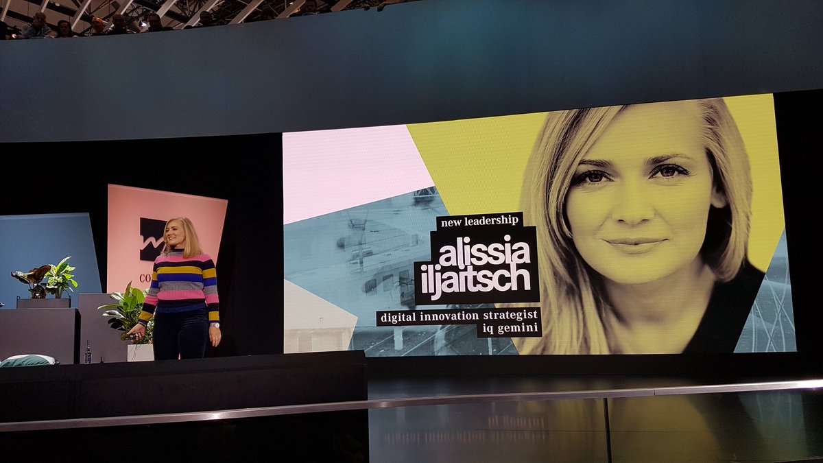 @ailjaitsch "Design Thinking &amp; agile methods are essential for company success." Build platforms 4 humans not Labs <a href="/Berlin/">Berlin</a> #stayhuman