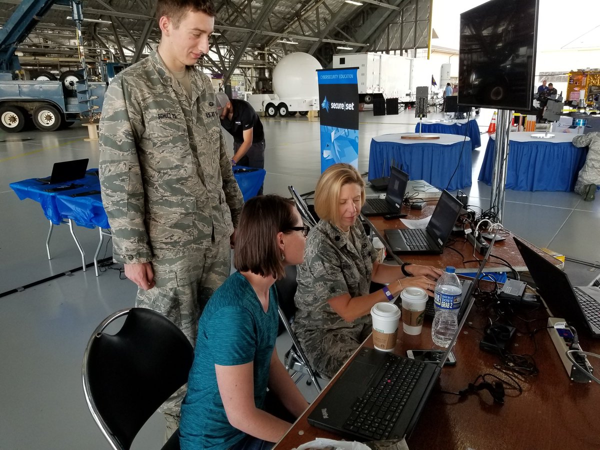 ClearMtn01's tweet photo. Cadet Cyber Competition Team teachs polysci faculty how to hack. #polycyber. @cjcolorado12 https://t.co/ABPdemmdPw
