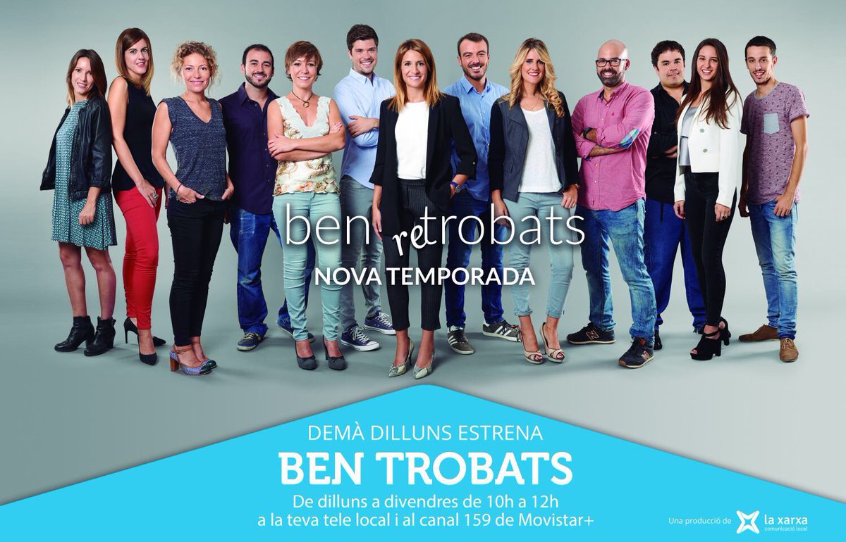 Amb aquest equip res és impossible! Aquest dilluns a les 10h tornem i ens retrobem ;) Amb la il•lusió del primer dia #preparats #bentrobats