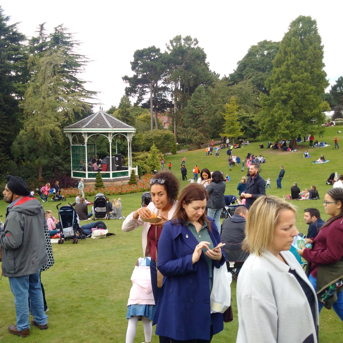 Just arrived at the Edgbaston Tricentenary Festival