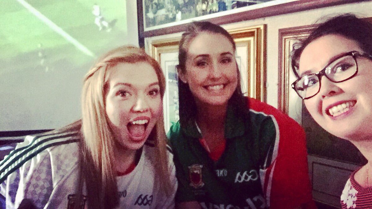 KieraRuddy's tweet photo. Hoping for these smiles at the end of the game 😬 Up @MayoGAA 💪🏼 https://t.co/7wNvPIfDUE