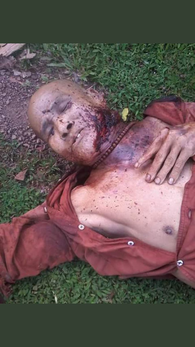 NannWint's tweet photo. 9 Sept 2017

Buddhist Monk was killed by #Extremist #Bengali #Terroists https://t.co/BM62n4OBrD https://t.co/UowjJ6FMKz