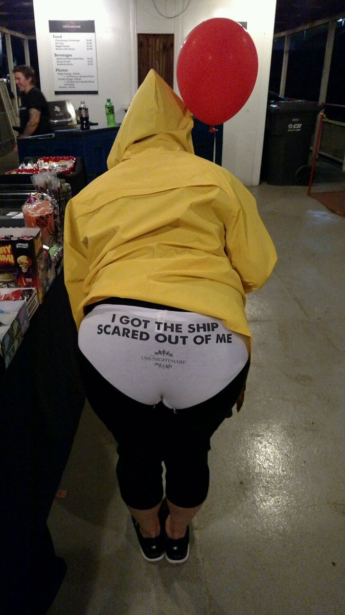 Our victims need new undies when they come out of the boat!  Luckily we now have them for sale.  #igottheSHIPscaredoutofme. #25yearsoffear