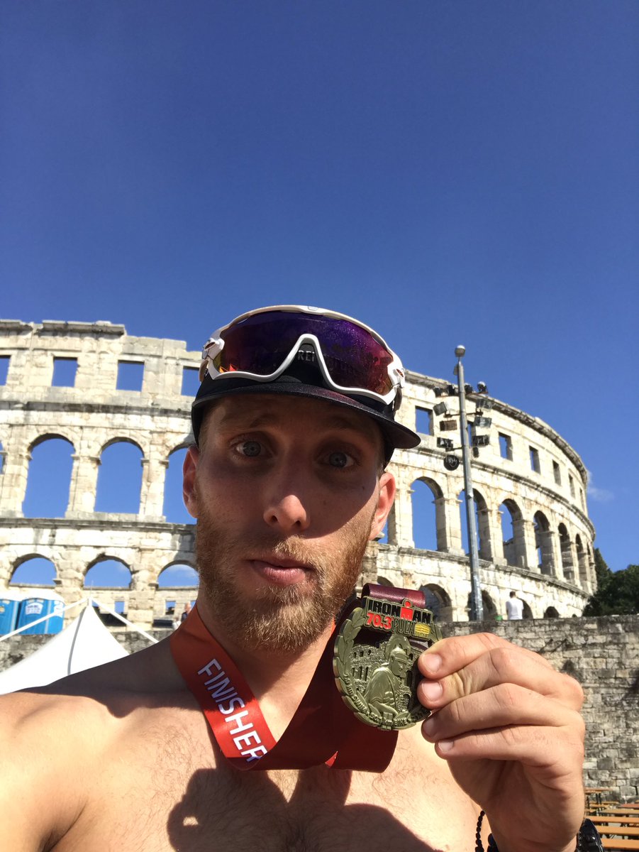FrenchFuel's tweet photo. Pulala 🏅 #IM703Pula https://t.co/0VW34jQC7g