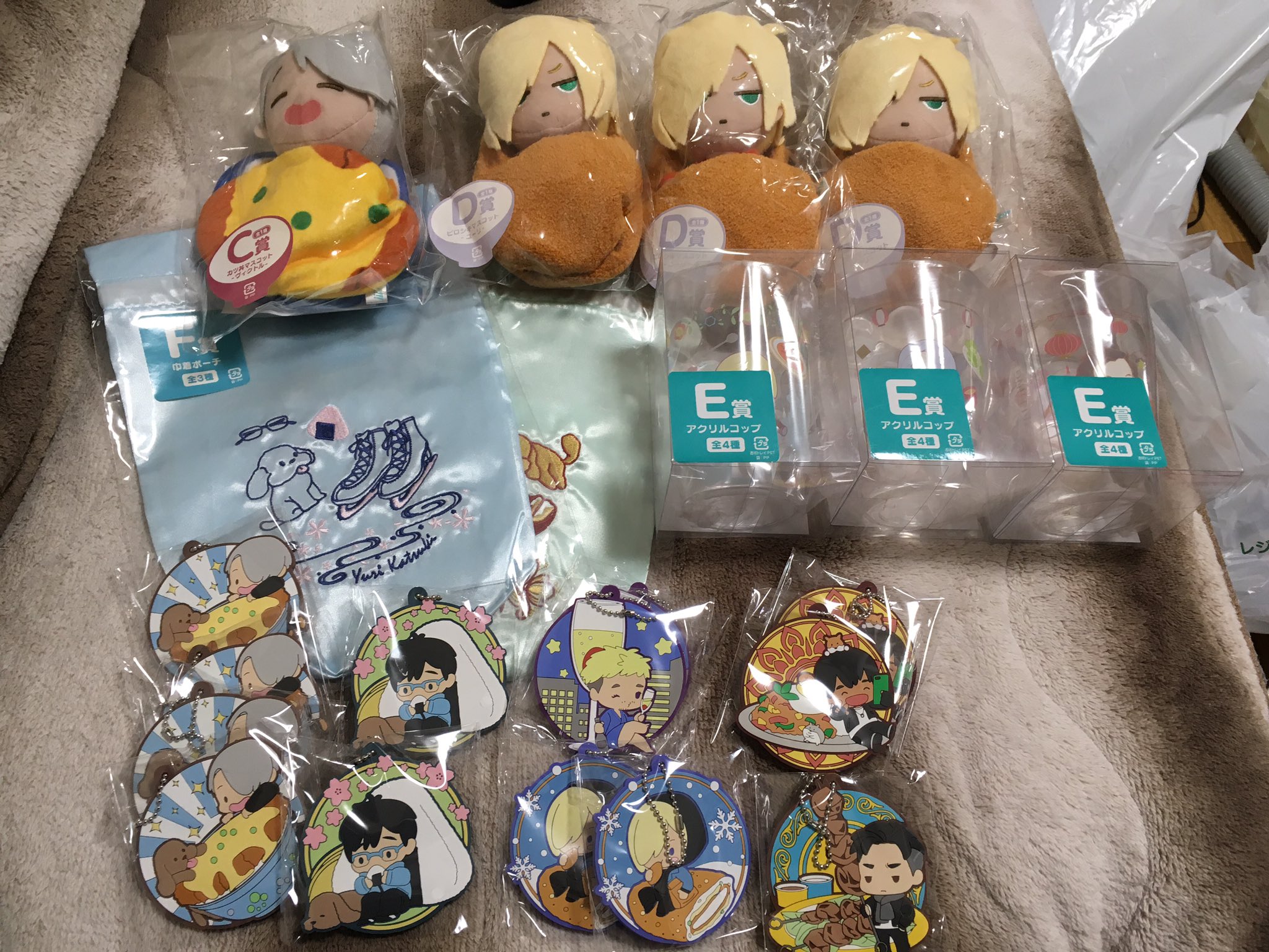 な 交換 譲渡 ユーリ On Ice フクースナー みんなのくじ みんくじ 交換 譲 画像 求 E賞アクリルコップ バルセロナ 定価 送料 ヴィクトルのみg賞との譲渡優先 都内手渡し希望です 郵送も可能です 検索からもお気軽にお声がけください