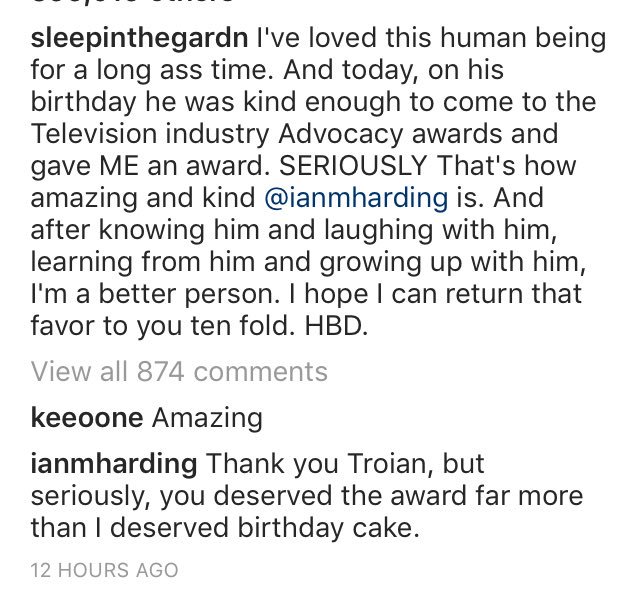 This Man is sooo adorable happy birthday to the amazing Ian Harding   