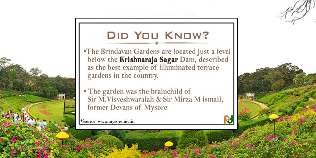 The Home Of Nostalgic Moments Brindavan Gardens Krishnarajendra Terrace Garden Mysore