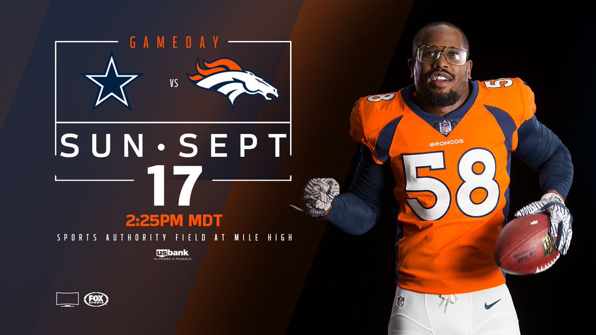 Denver Broncos on X: Here we go!! Our full 2017 schedule goes like this »    / X