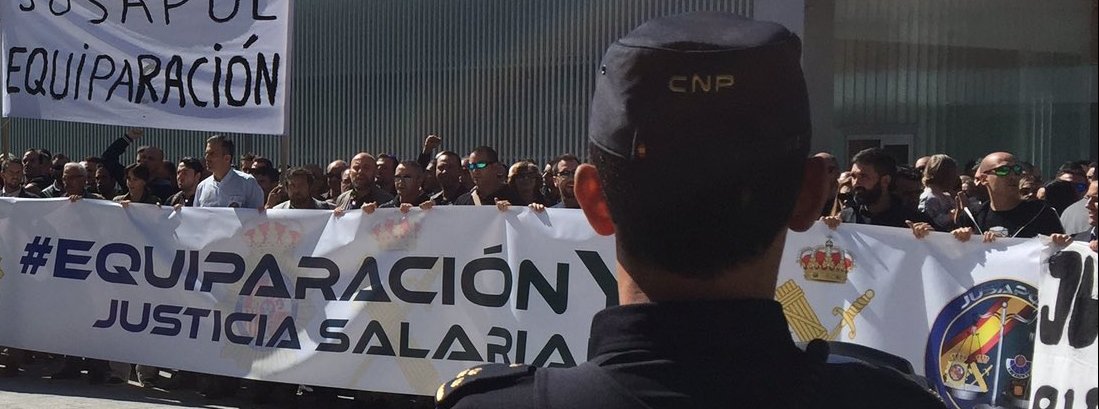 Alicantweet's tweet image. UNIDAD!
Juntos en Palencia #Jusapol15S por #EquiparacionYa los polis,todas las asociaciones de G.Civil,sindicatos comprometidos y políticos