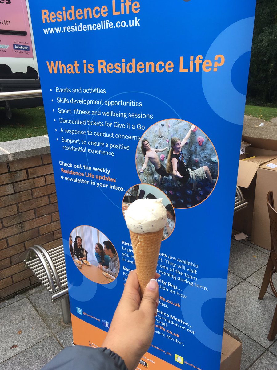 Residence Life (@reslifetuos) on Twitter photo After you chat to us on the Res Life table, stop by <a href="/OurCowMolly/">Visit #OurCowMolly 11am - 5pm Wed, Fri, Sat & Sun</a> for a free ice cream 🍦#shefreslife #shefunilife After you chat to us on the Res Life table, stop by <a href="/OurCowMolly/">Visit #OurCowMolly 11am - 5pm Wed, Fri, Sat & Sun</a> for a free ice cream 🍦#shefreslife #shefunilife