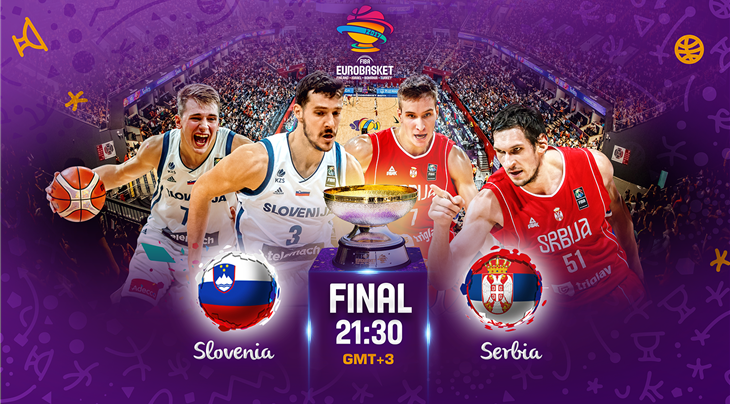 🏆#EuroBasket2017 - finale
🏀🇸🇮:🇷🇸
🕰20.30
📍Carigrad
📽 @KanalA_tv 
#mojtim <a href="/FIBA/">FIBA Basketball</a> <a href="/Goran_Dragic/">Goran Dragić</a> @luka7doncic