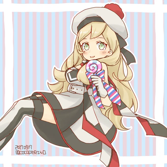 おしゃかわさん!
#艦これ版深夜の真剣お絵描き60分一本勝負  #艦これ版真剣お絵描き60分一本勝負_20170917 