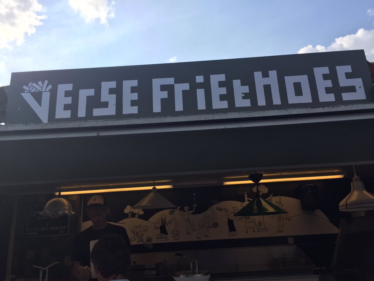 iens's tweet image. Nou 1tje dan! #KLMOpen2017 #lekkerstefrietvanNL @Friethoes