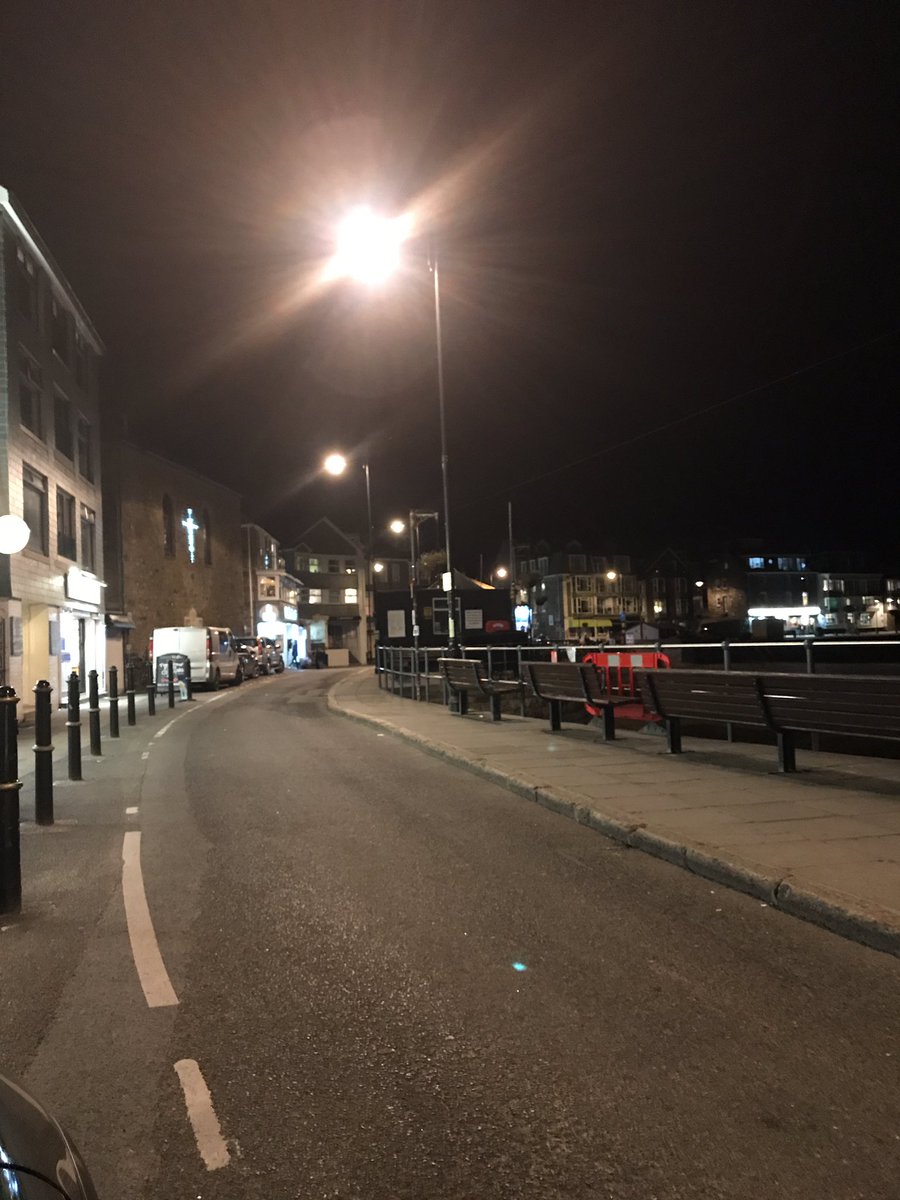 Kernow_Life's tweet photo. #nosignof #poldark ! In fact an #unusually vacant #stives street view! #music in the air. #smell of #fish&chips #chatter in the background https://t.co/ERefItnxcy