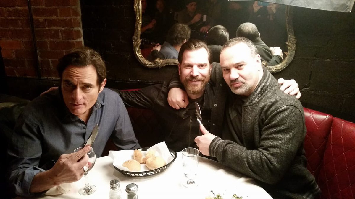 The secret to getting likes on Twitter is just to be in a picture with .<a href="/KimFCoates/">Kim Coates</a>.    .<a href="/BadBloodSeries/">Bad Blood</a> .<a href="/City_tv/">Citytv+</a> .<a href="/markmontefiore/">Mark Montefiore</a>