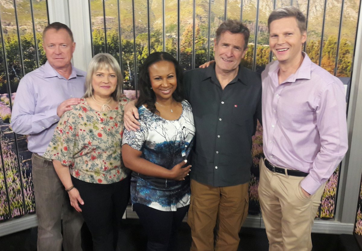 Een van my hoogtepunte as deel van <a href="/ontbytsake/">ontbytSAKE kykNET</a> span: die legende <a href="/JohnnyCleggReal/">Johnny Clegg</a> #klankbaanvanmylewe