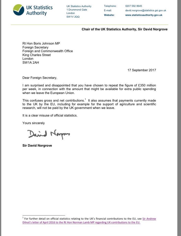 AngusRobertson's tweet photo. Breaking: Boris Johnston under fire from UK Statistics Authority for repeating £350m lie about EU funds for NHS after Brexit. https://t.co/8IzKbo6lv1