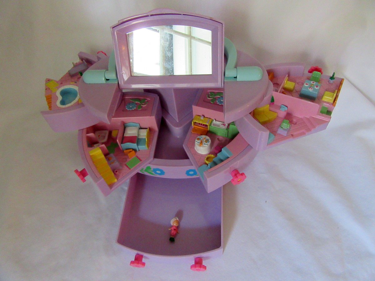 polly pocket purple house