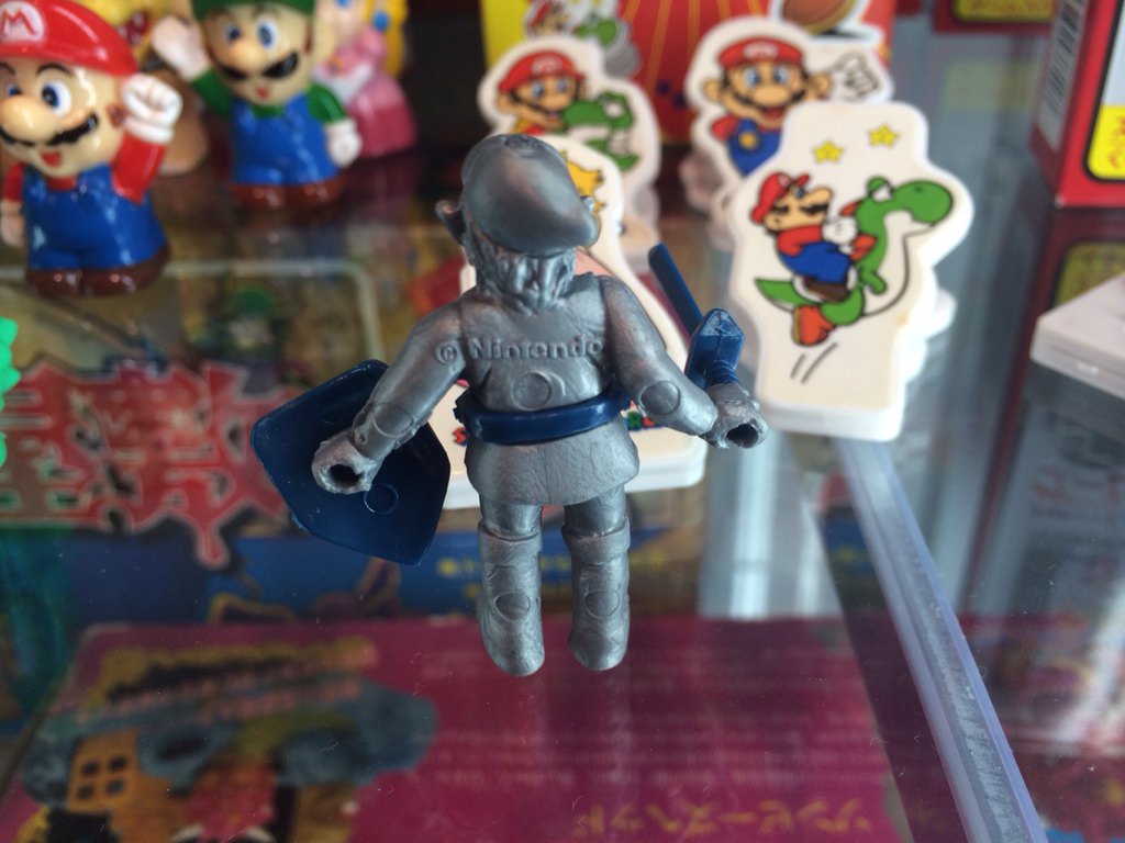 渋谷店☆MAD】ロッテ ファミコンチョコ ゼルダの伝説 リンク 消しゴム