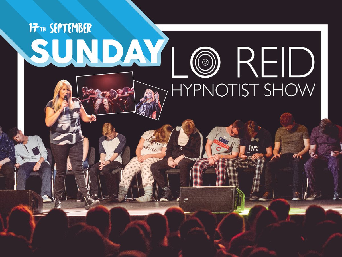 Don't forget that it's the Lo Reid Hypnotist Show tonight from 8pm! FREE for wristband holders or £6 on the door - first come, first served