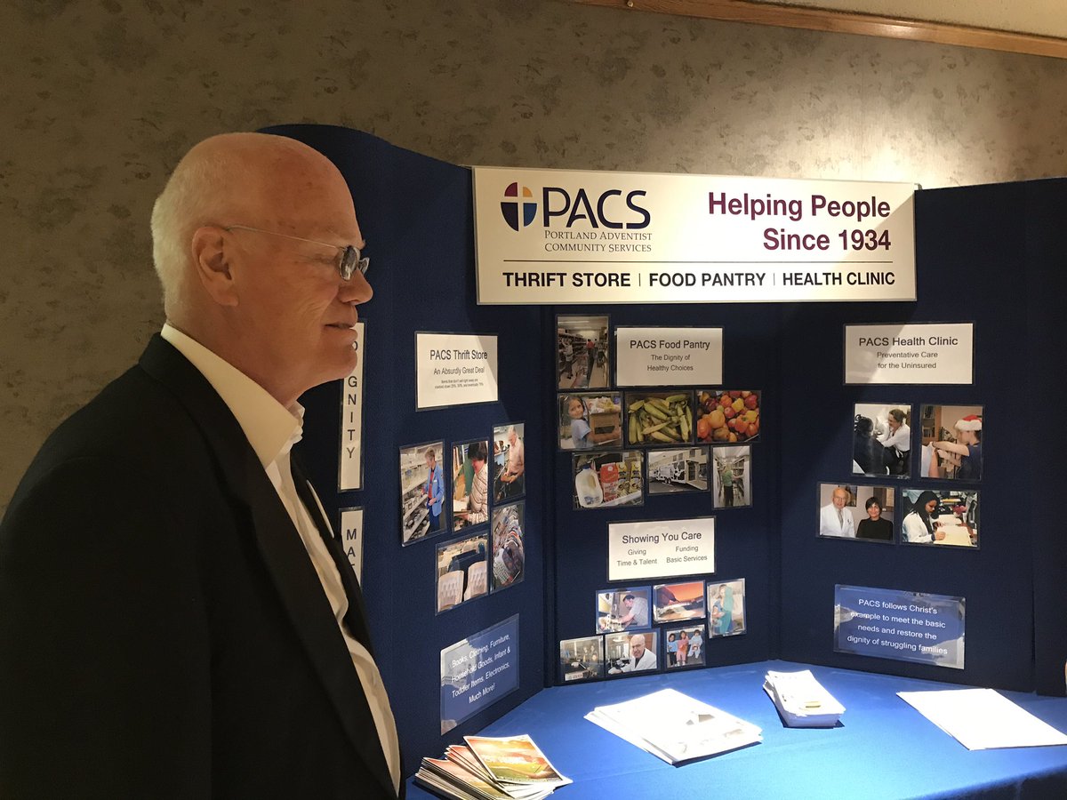 A good example of Christ method. Steve Green benefit concert for Portland Adventist community service