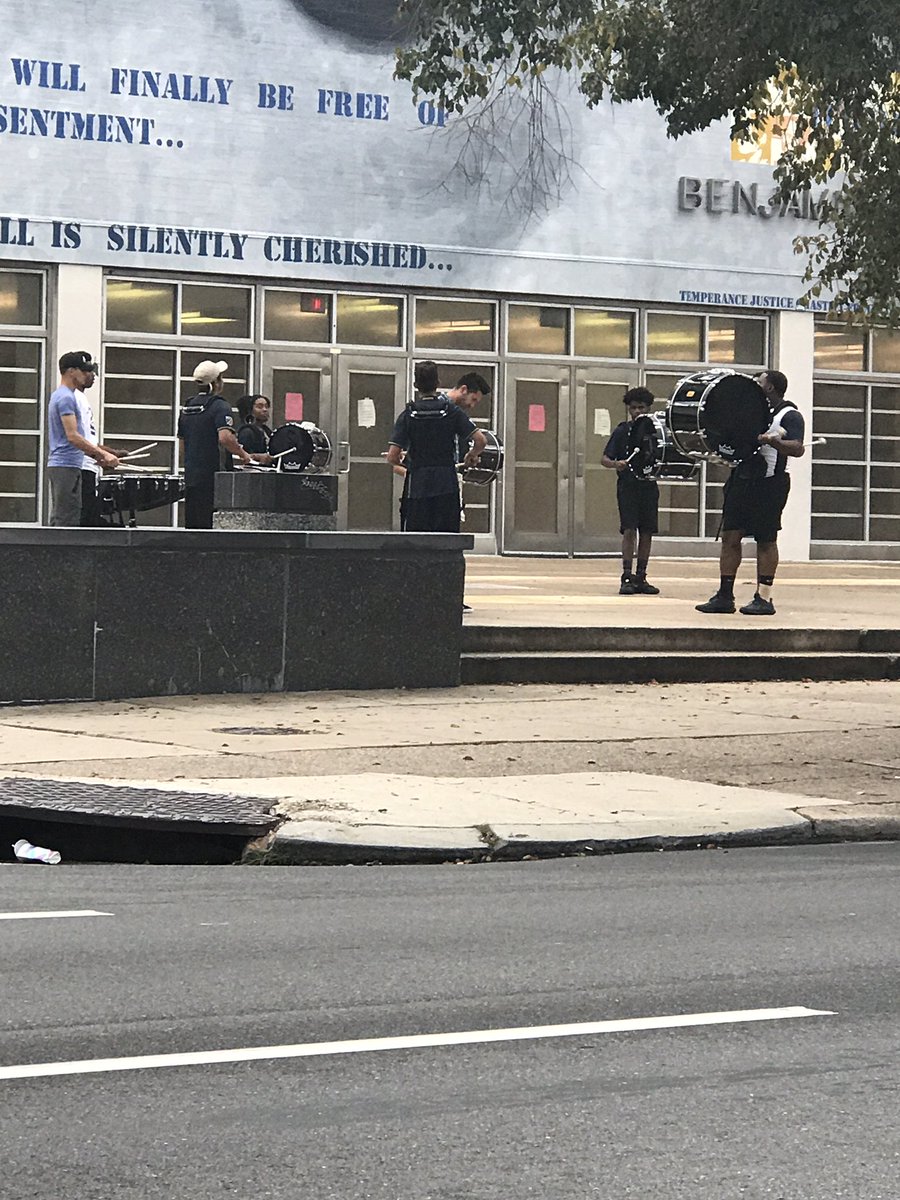 #BenFranklinHighSchool #BandPractice. They sound amazing. #Network3News