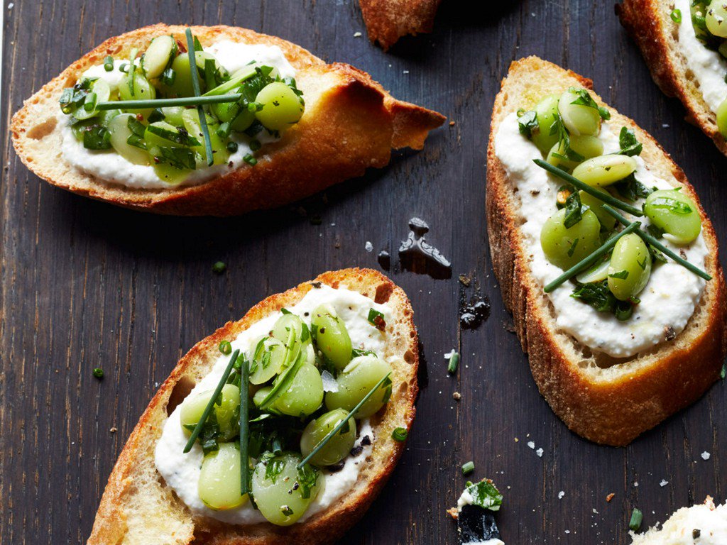 foodandwine's tweet photo. Bruschetta and crostini ideas: https://t.co/lpCKVryoai https://t.co/Z5i4C3AeCp