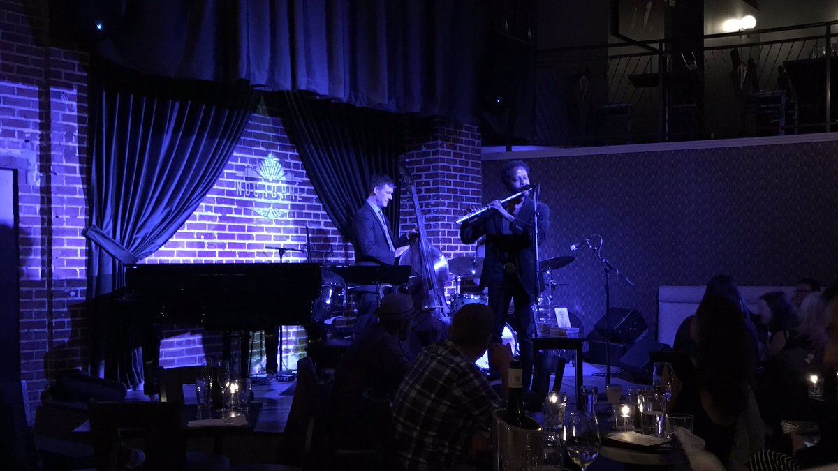 .<a href="/UNCOMusic/">UNCO School of Music</a> professors <a href="/hortonhifi/">Brian Horton</a> and Erik Applegate at <a href="/NocturneDenver/">Nocturne</a> last night!