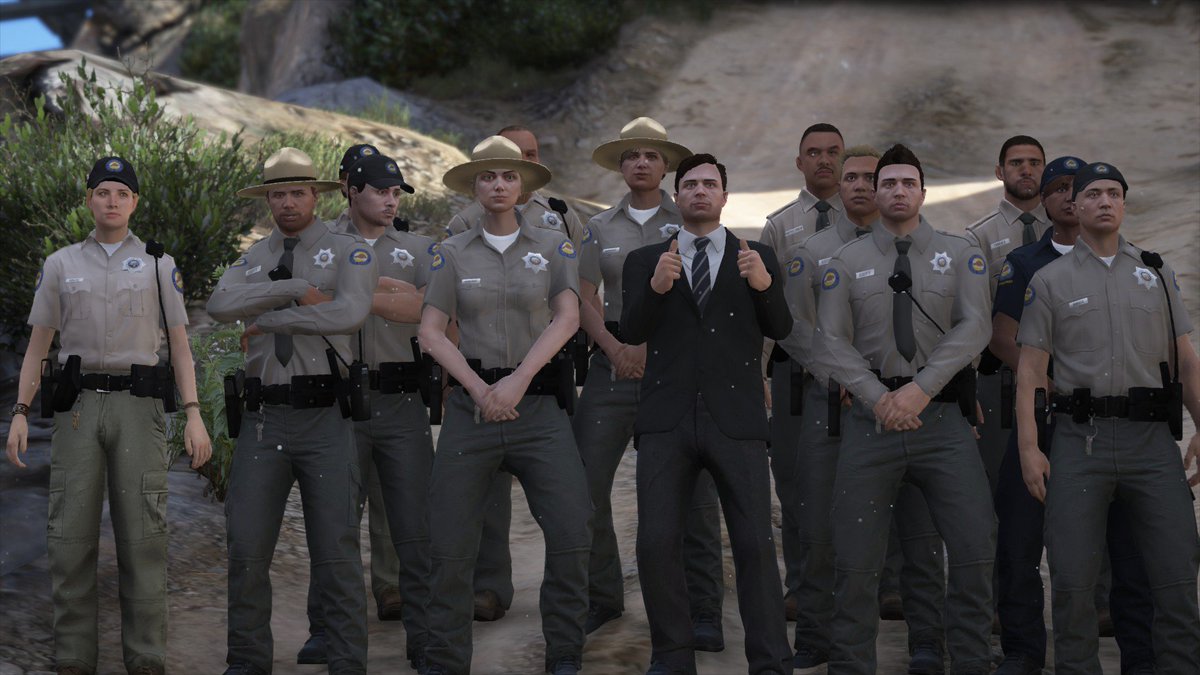 SAStateParks's tweet image. Yesterday our Peace Officers had the opportunity to meet President @RyanKrinberg  during his final days of his rallies throughout SA.