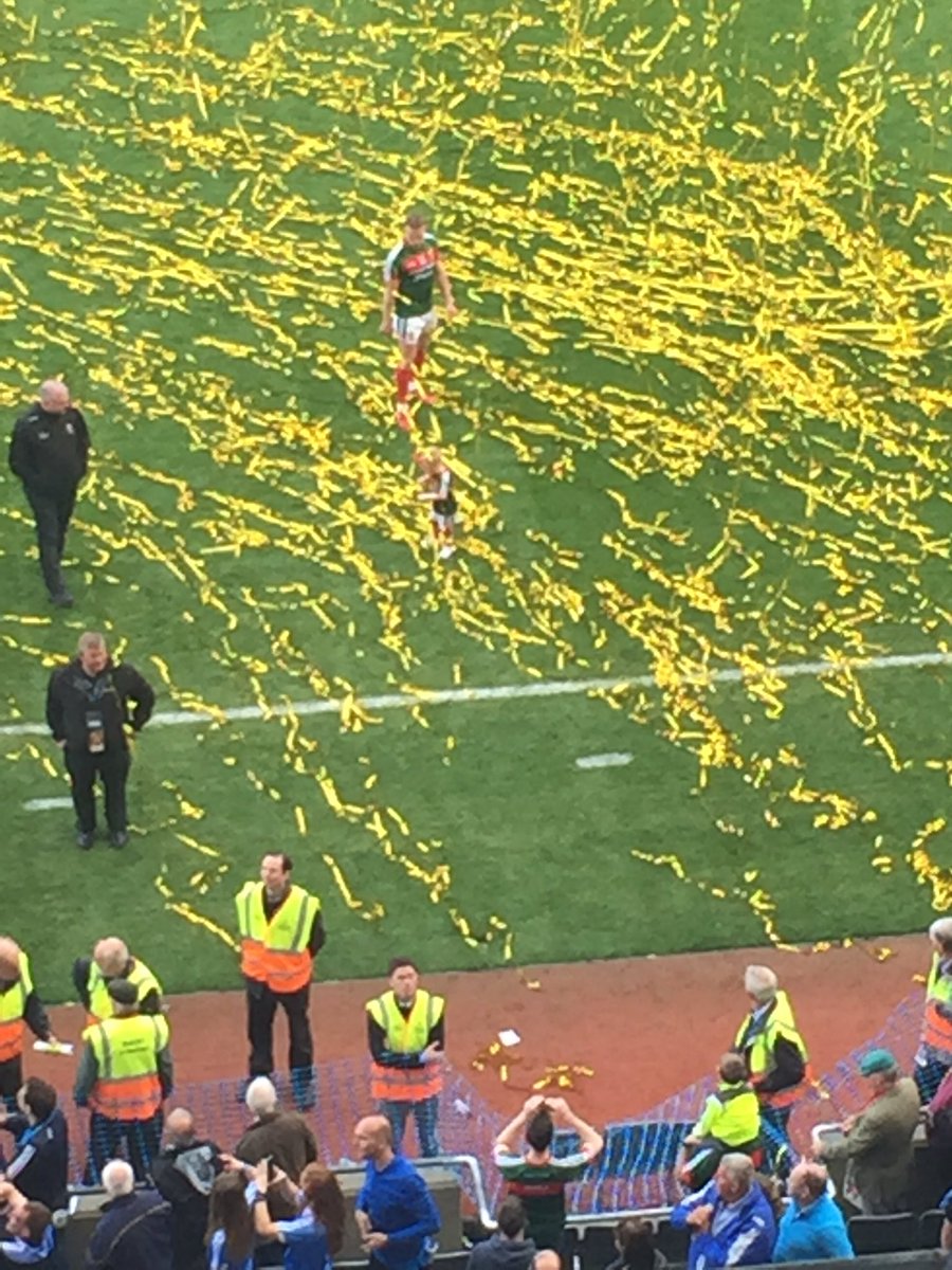 Footballer of the year for me. Another special moment for Andy Moran &amp; his daughter on Croke Park soil.