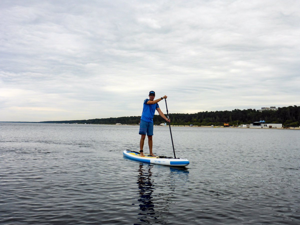 Enjoying the "after #SUP cocktail" at the Riga's Skyline bar 😎🤙 #SUPriga