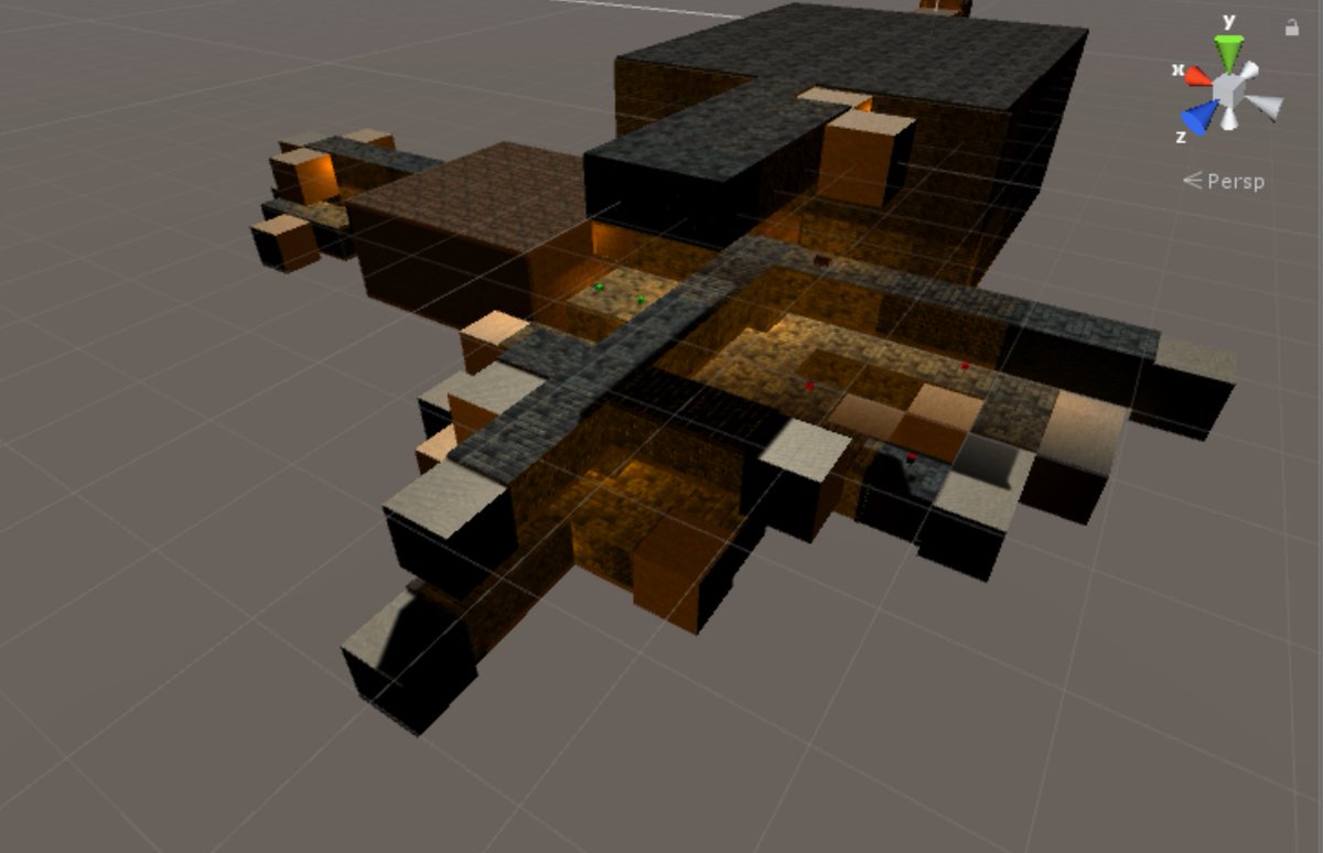 SorcererStudios's tweet image. Back to the dungeon generator! #dungeongame #dungeongenerator #madewithunity #unity5 #csharp