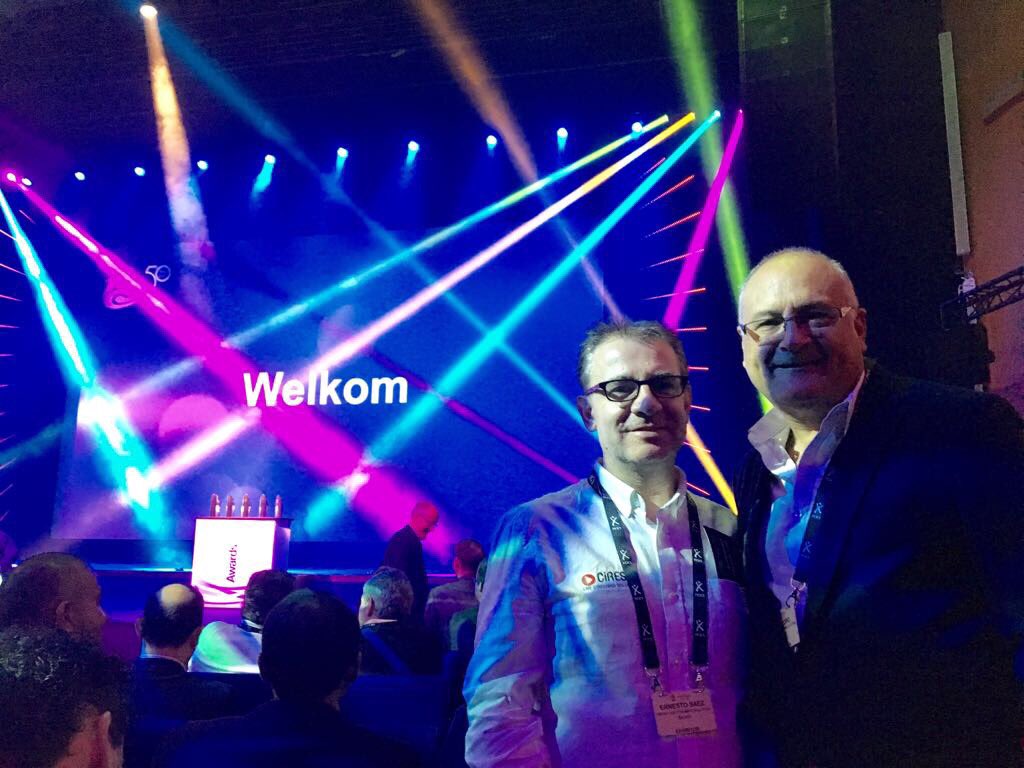 Waiting at the IBC Innovation Awards. Whatever the result is we love all the way that brought us here and the partnerships.