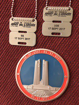 kristinawibe's tweet photo. Congratulations to all runners @CanadaArmyRun #beingeod #BMO200 #vimychallenge https://t.co/ReiiX1YVXn
