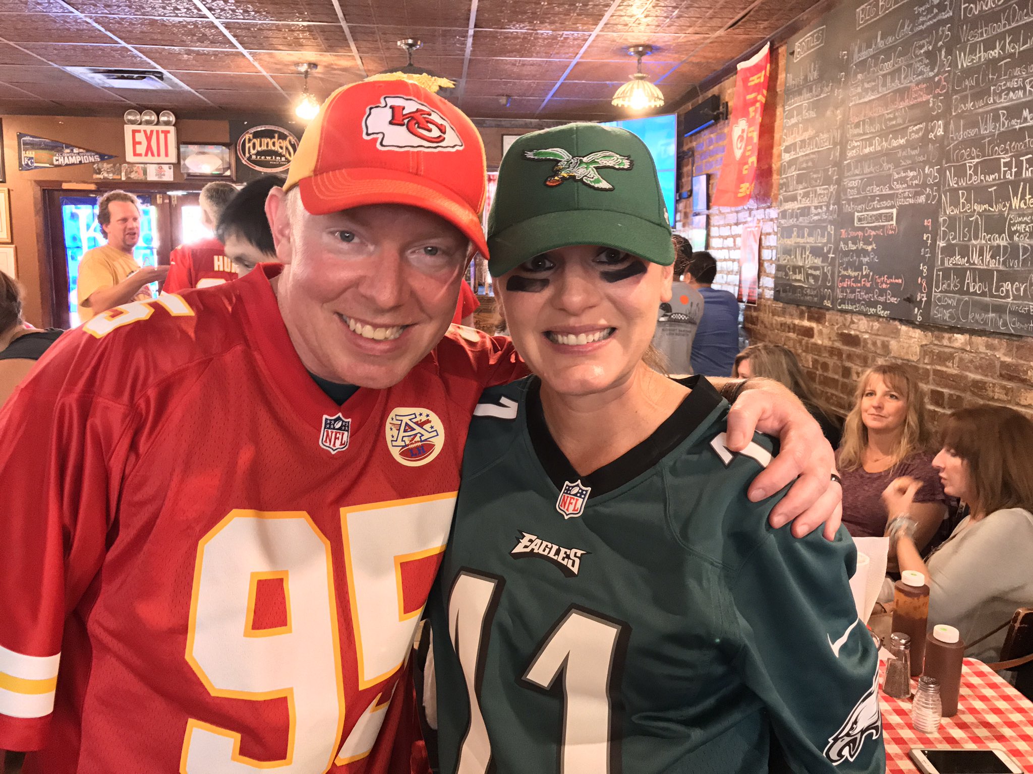 Richard Christy On Twitter Battle Of The Christys Chiefs Eagles