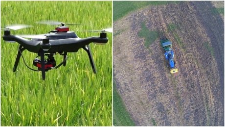 CBCManitoba's tweet photo. Drones, tractor hacks and robotic sprayers: the technology of farming https://t.co/DLzSuLao8C https://t.co/epK5E5ALqb