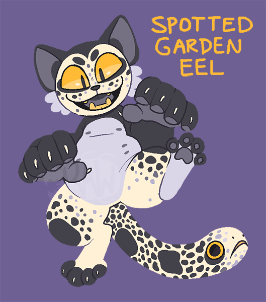 WAWcomm's tweet photo. Eel cat adopts! Came up with this idea the other day and had a lot of fun w/ it.

$45 USD (OBO) each (no trades please). Reply/DM to claim! https://t.co/tlV6pSYBY1