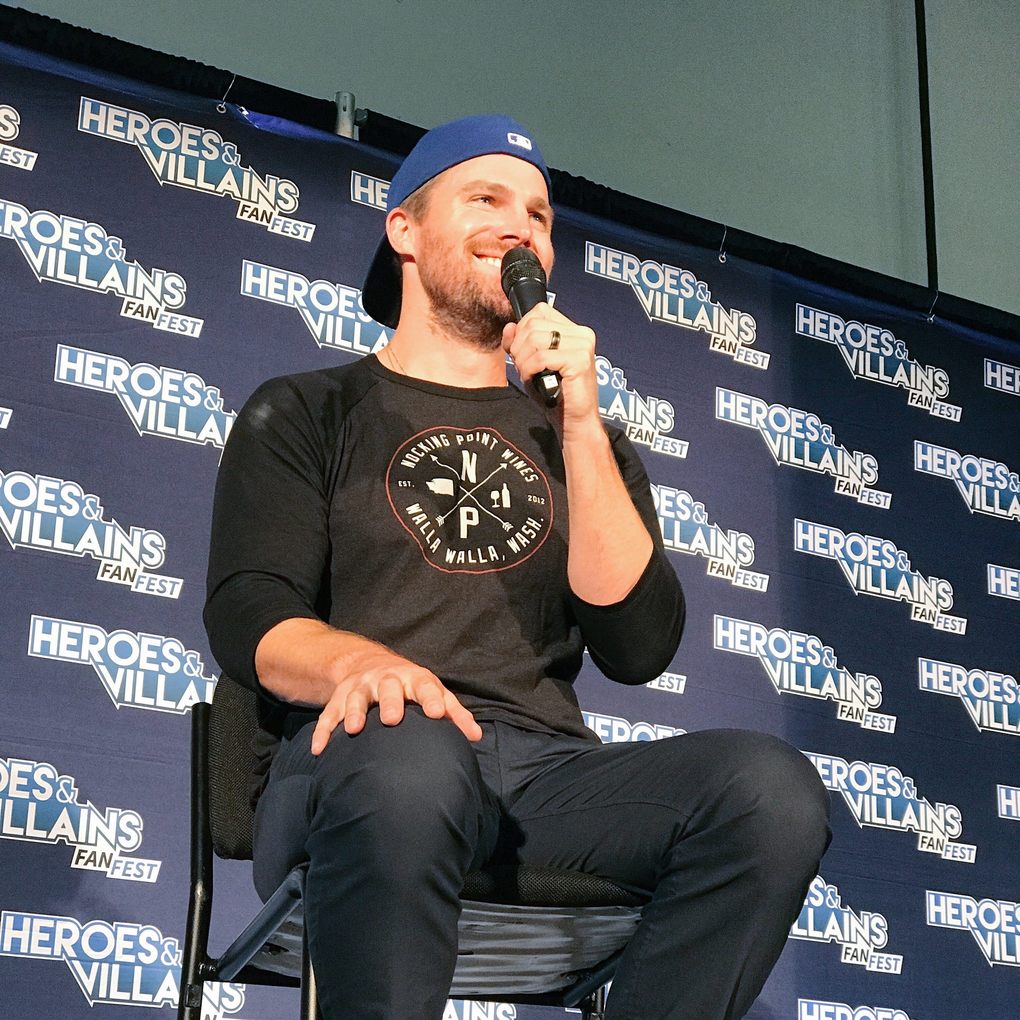 Stephen Amell Heroes and Villains