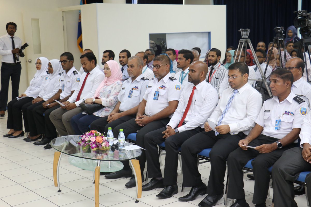 CustomsMv's tweet photo. CG @MVCustomsCG Ibrahim Shareef Mohamed launches the Corruption Risk Assessment of Importing Goods, conducted by the @ACC_Maldives. https://t.co/qKXeaMK24p