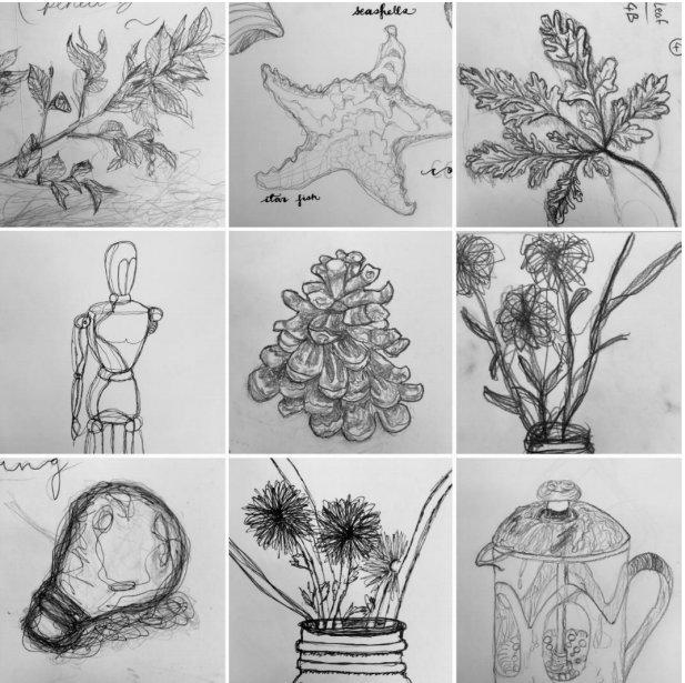 HGSPandA's tweet photo. Yr 10 continuous line drawing showing off their great observational drawing skills. #HGSArt https://t.co/sS5bHIspTT