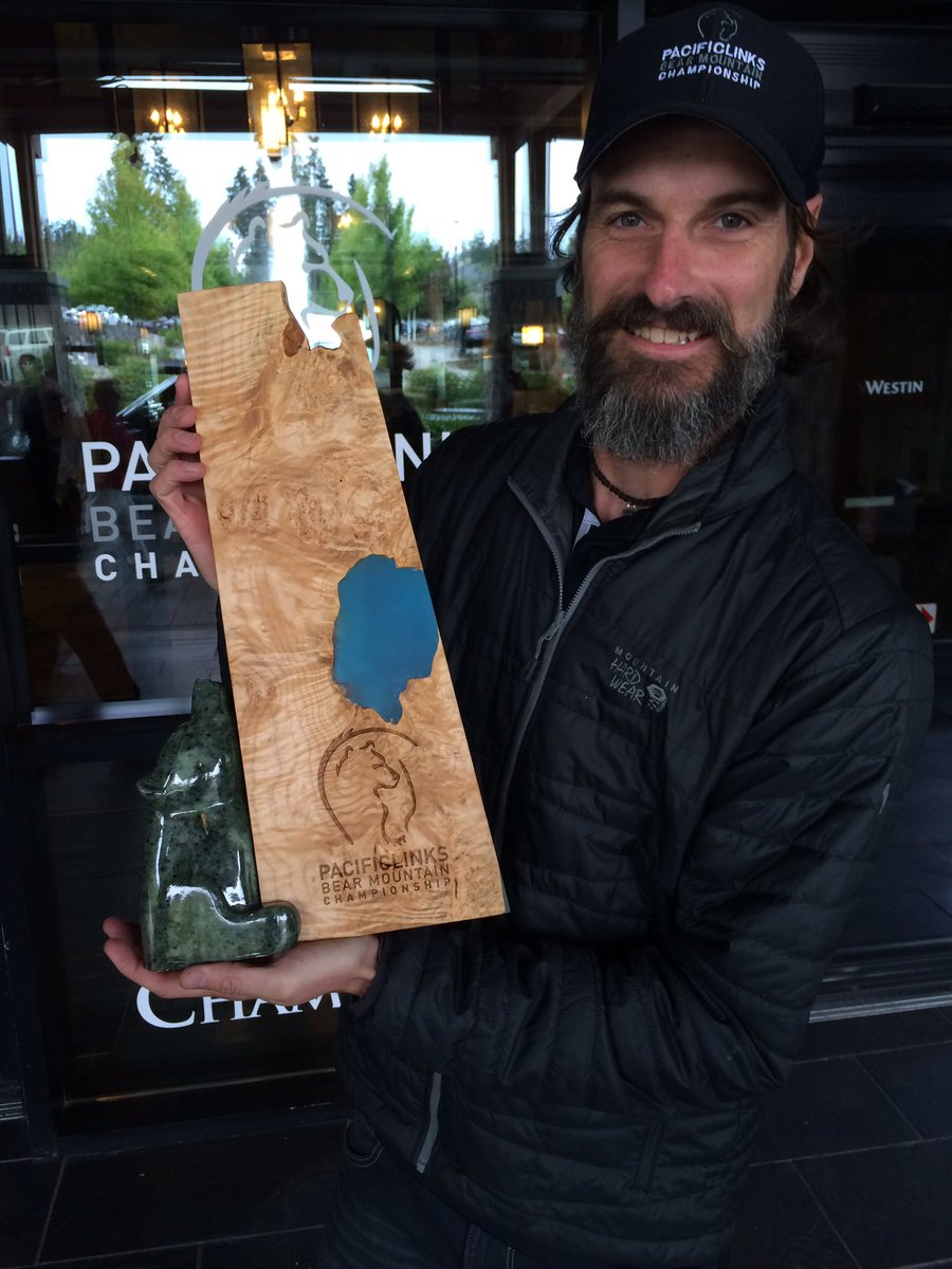 Our talented designer <a href="/n9necreative/">Patrick Belanger</a> shows off the official #2017PLC trophy! Who will claim this year's hardware?