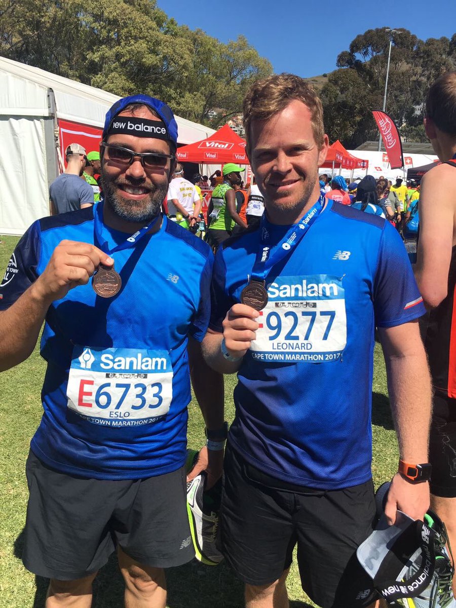 ElzaanCoetzee's tweet photo. Well done @eslocoetzee #capetownmarathon #ctmarathon2017 https://t.co/BZm24b0ERu