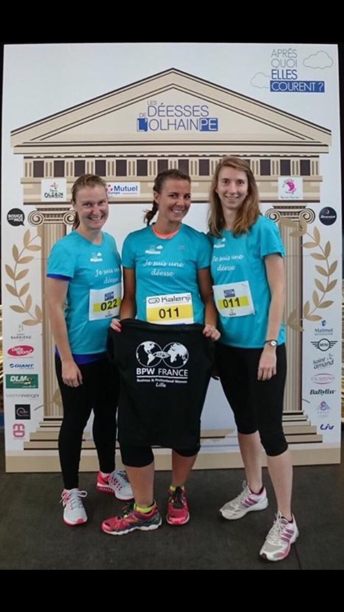 StefBarbez's tweet image. Ce we n'aura pas été de tout repos, mais j'ai adoré faire le Raid des "Déesses de l'Olhainpe" avec @CharlineRlln : #BPWTeam Merci #AQEC