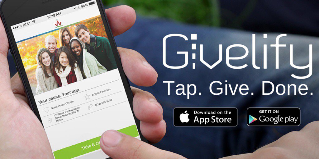 I love @givelify for all my donations. Get the app and #GiveAwesome. givelify.com/app #GivingHappens