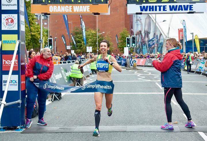 Emgogogo's tweet photo. Special day @Great_Run Bristol! More than delighted &amp; surprised to be 1st lady! @at_your_pace @escltd @Brooksrunninguk @movecornwall https://t.co/FbSKru9LWb